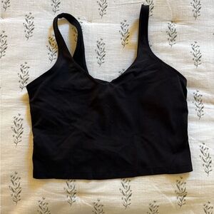 Lululemon Align Black Cropped Tank Top